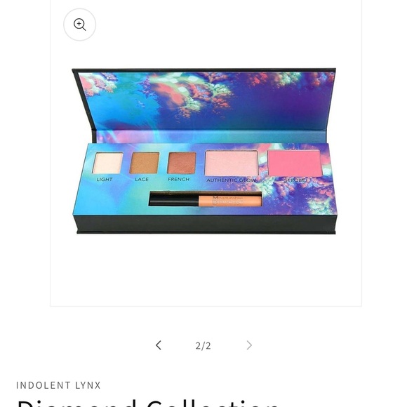 Refreshingly radiant Diamond Collection Radiant Eyeshadow & Blush Palette - Picture 2 of 5